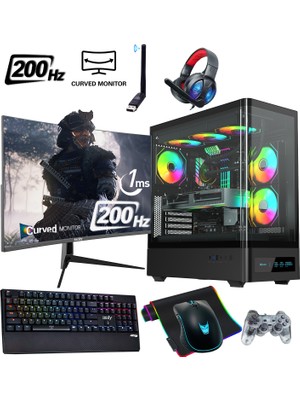 İzoly Nextgen A-X I5-13400F 32GB 1tb M.2 Nvme Rtx 3070 8gb 27" 200HZ 240MM Sıvı Soğutma Oyuncu Masaüstü Bilgisayarı