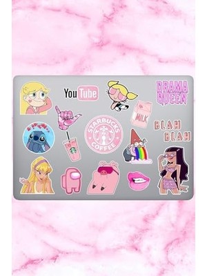 Temalı Laptop Notebook Tablet Seti 16 Adet