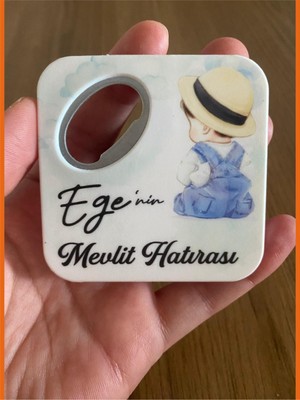 Hedef Plus 20 Adet Kare Magnet Açacak Yeni Doğan, Doğum Günü, Nişan,bebek Mevlit Hatıra Magnet