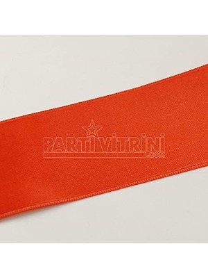 Parti Vitrini Kırmızı Kurdela 6 Cm. x 10 Metre (Kırmızı)