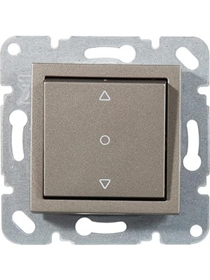 / Tek Düğ Jaluzi Mekanizma+Düğme Kapak Çabuk Bağlanti