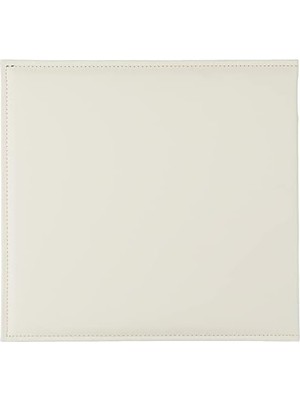 30,48 cm x 30,48 cm Albüm Düğün Albümü Kremsi Beyaz Deri