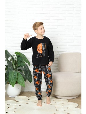 Modanino Erkek Çocuk Welsoft/polar Kumaş Pijama Takımı 12491