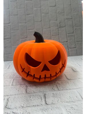 Zero Land Nrzsnt Kapaklı Balkabağı Dekor Kutusu 21×15 cm Halloween Temalı Saklama
