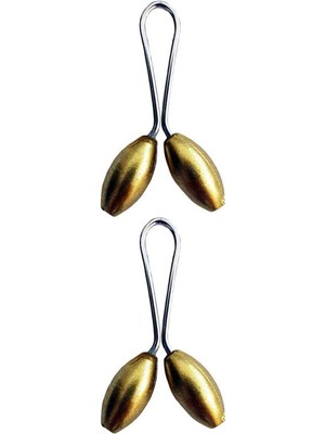 ModaSize 2 Adet Tesettür Eşarp ve Şal Klipsi Sarı