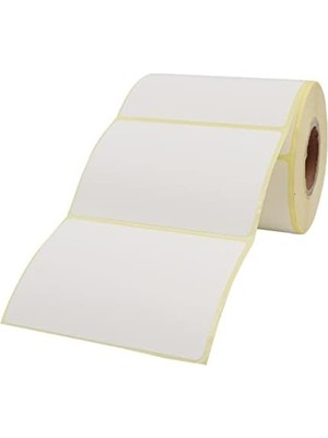 Hazır Al Hızlı Al Kargo Etiketi Eko Termal Etiket 100MM x 70MM Ruloda 500 Adet 40MM Çapında Direk Termal Transfer Etiketi