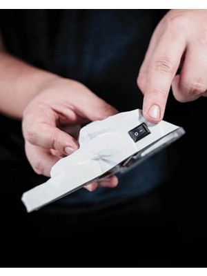 Melek Gece Lambası LED Işıklı 3D Duvar Süsü (Usb Kablolu) (Mermer)