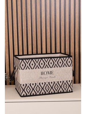 Pazar Kapısı Bohe Kulplu Düzenleyici Sepet Raf Organizeri