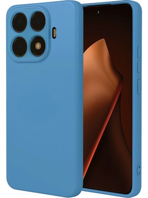 Nrzsnt Newface Xiaomi Mi 15T Pro Nano Içi Kadife Silikon - Mavi