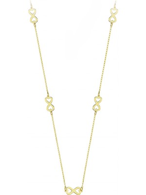 Hakan Mücevherat Sonsuzluk 14 Ayar Altın Kolye