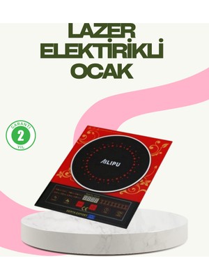 Zero Land Nrzsnt 8 Akıllı Pişirme Menülü LED Ekranlı Indüksiyon Ocak