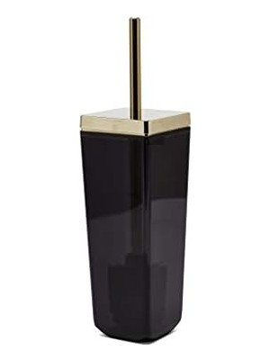 Banyo Seti, Şeffaf Siyah/altın Kaplı Çerçeve