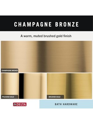 73550-CZ Saylor Banyo Donanımı Tuvalet Kağıdı Tutacağı, Şampanya Bronz