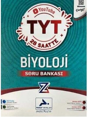 Paraf Yayınları Biosem Z Takımı Tyt Biyoloji Video Soru Bankası