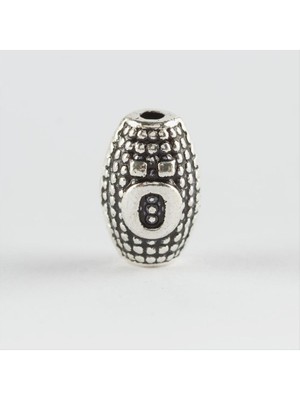 Zero Storozal 8 mm Arpa Kesim Metal Harf  Metal Tesbih Harfi -Ö