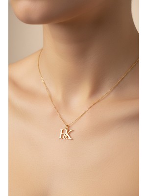 TabiTela 8 ayar altın kolye ucu H&K GM12086 0.5 gr