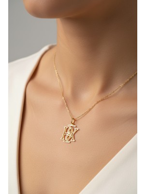 TabiTela 8 ayar altın kolye ucu H&X GM12384 1 gr