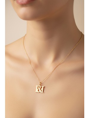 Tabitela 14 Ayar Altın Kolye Ucu I&ı GM12438 0.5 gr