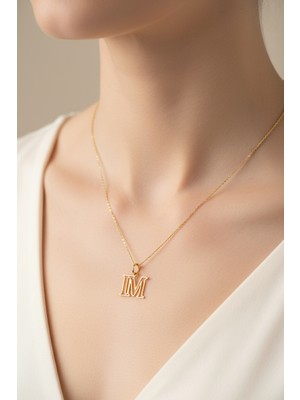 Tabitela 14 Ayar Altın Kolye Ucu I&m GM12479 0.5 gr