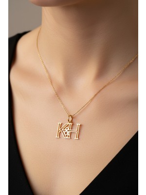 TabiTela 8 ayar altın kolye ucu H&K GM12069 1 gr