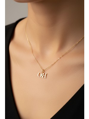 TabiTela 8 ayar altın kolye ucu H&O GM12165 1 gr