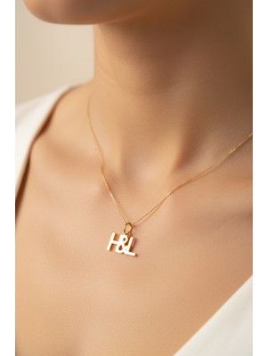 TabiTela 8 ayar altın kolye ucu H&L GM12094 0.5 gr