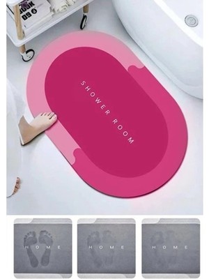 Süper Su Emici Kaymaz Tabanlı Hızlı Kuruyan Banyo Paspası 7 Farklı Model - Gavm