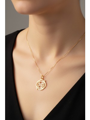 TabiTela 14 ayar altın kolye ucu H&O GM12149 0.5 gr