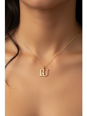 Tabitela 14 Ayar Altın Kolye Ucu I&u GM12507 0.5 gr