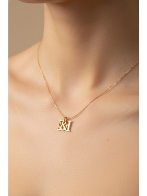 Tabitela 14 Ayar Altın Kolye Ucu I&ı GM12437 0.5 gr