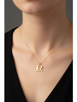 Tabitela 14 Ayar Altın Kolye Ucu I&r GM12581 0.5 gr