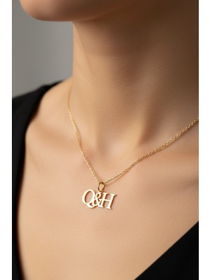 TabiTela 8 ayar altın kolye ucu H&Q GM12202 1 gr