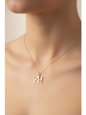 Tabitela 14 Ayar Altın Kolye Ucu H&z GM12415 0.5 gr