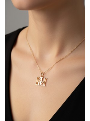 TabiTela 8 ayar altın kolye ucu H&K GM12087 1 gr