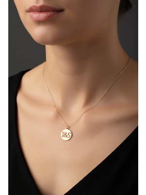 Tabitela 14 Ayar Altın Kolye Ucu I&s GM12555 0.5 gr