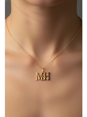 TabiTela 8 ayar altın kolye ucu H&M GM12116 1 gr