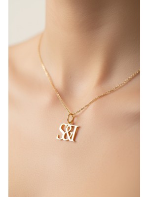 Tabitela 14 Ayar Altın Kolye Ucu I&s GM12557 0.5 gr