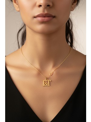 Tabitela 14 Ayar Altın Kolye Ucu I&t GM12538 0.5 gr