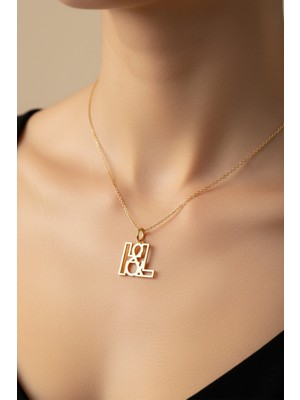 TabiTela 8 ayar altın kolye ucu H&L GM12092 1 gr