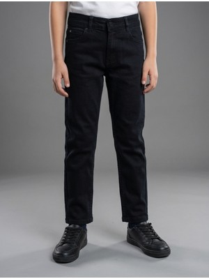 Modern Kesim Esnek Denim Erkek Çocuk Kot Pantolon