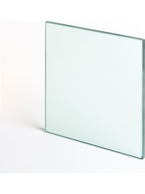 Dorello 15 x 25 cm Yüksek Isıya Dayanıklı Şömine Kuzine Soba Camı 4 mm – Seramik Cam (Bal Rengi / Şeffaf)