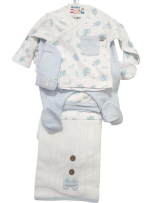 Babydoll Hastane Çıkışı 8li Babyhola  Mavi