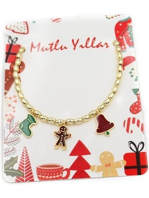 ModaSize Yılbaşı Bileklik - Altın