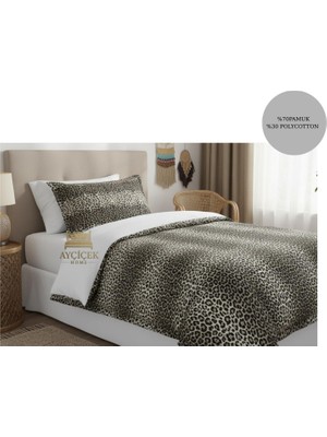 Ayçiçek Home Tek Kişilik Nevresim TAKIMI120/200 Lastikli Çarşaf 160/215 Yorgan Ölçüsü