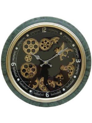 Avensyy Saat Çarklı Duvar Saati Dekoratif Ev Ofis Hediyelik