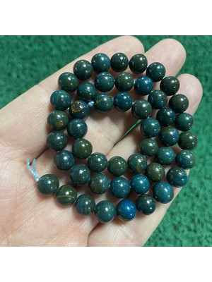 Küre Yeşil Apatit Taşı 8 mm