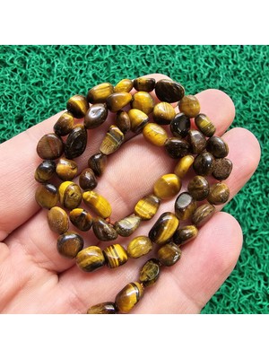 Amorf Kahve Kaplan Gözü Taşı 6 mm