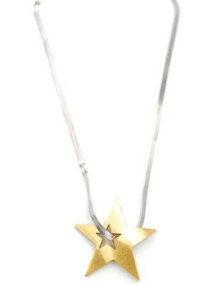 ModaSize Yıldız Kolye - Altın