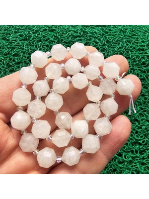 Elmas Kristal Kuvars Taşı 10 mm