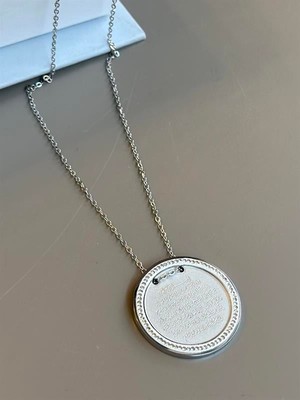 ModaSize Ayet-El Kürsi Kolye - Gümüş